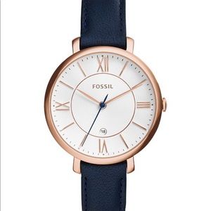 Fossil Jacqueline Leather Watch ES3843. Worn once
